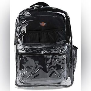 Dickies Black and Clear Men's Clear buy PVC Backpack